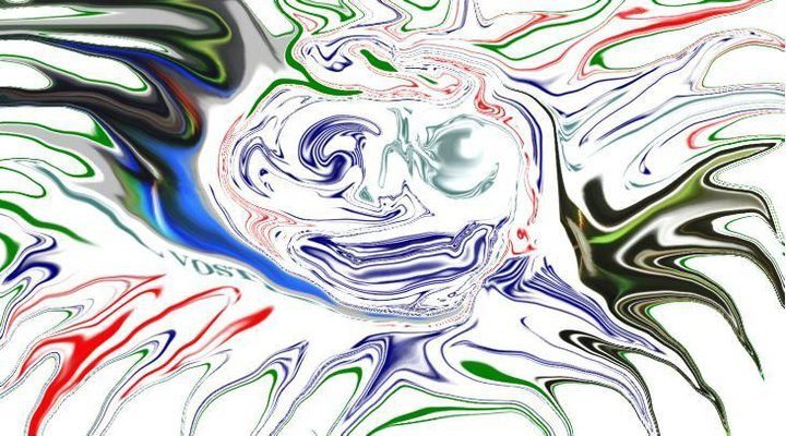 Volto, dipinto di Alfio Galvagno