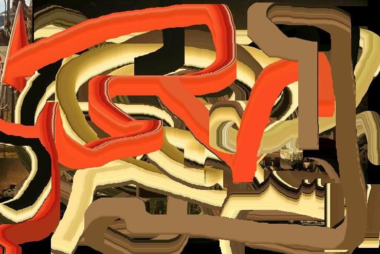 Lettere, dipinto di Alfio Galvagno